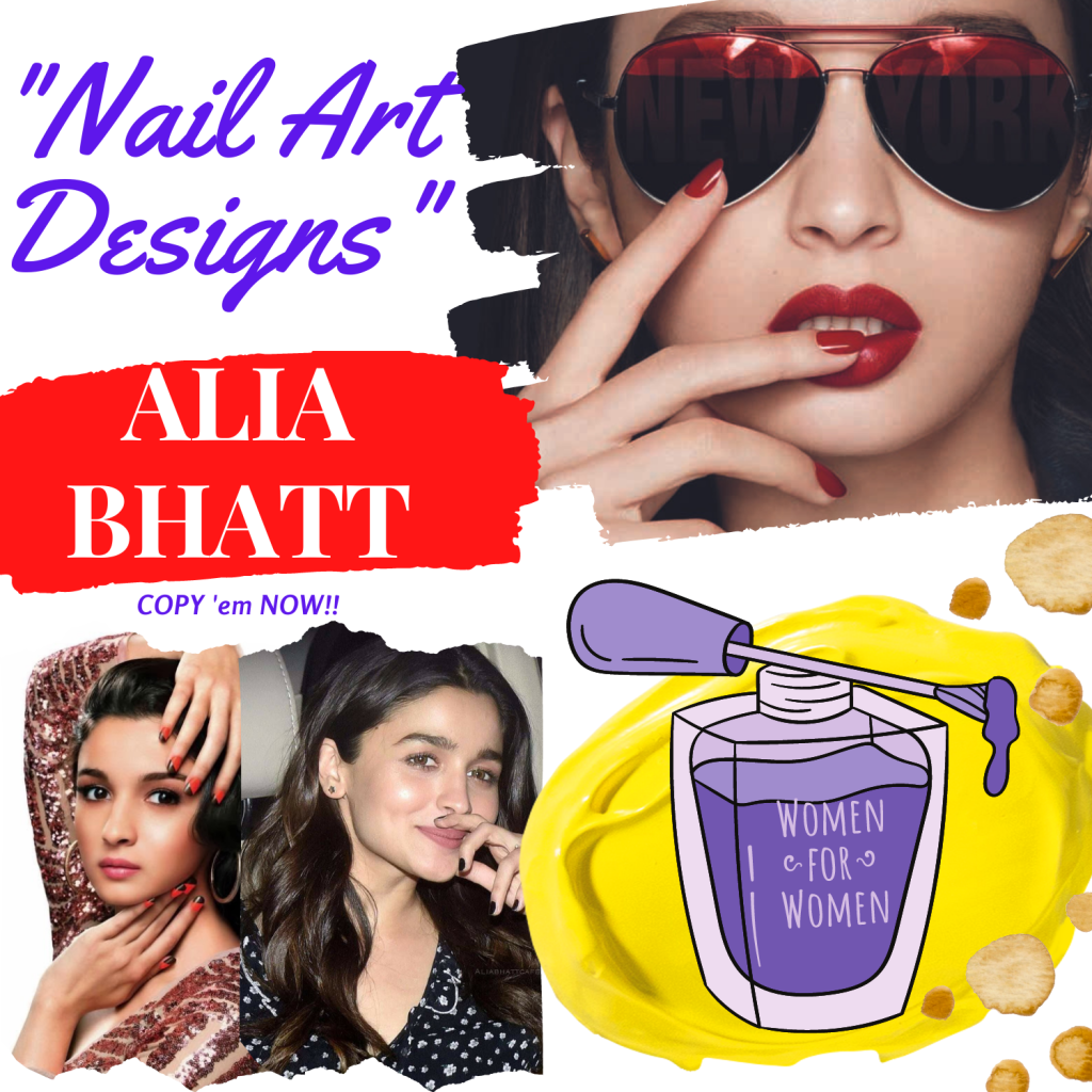 Alia Bhatt Nail Arts to Copy NOW