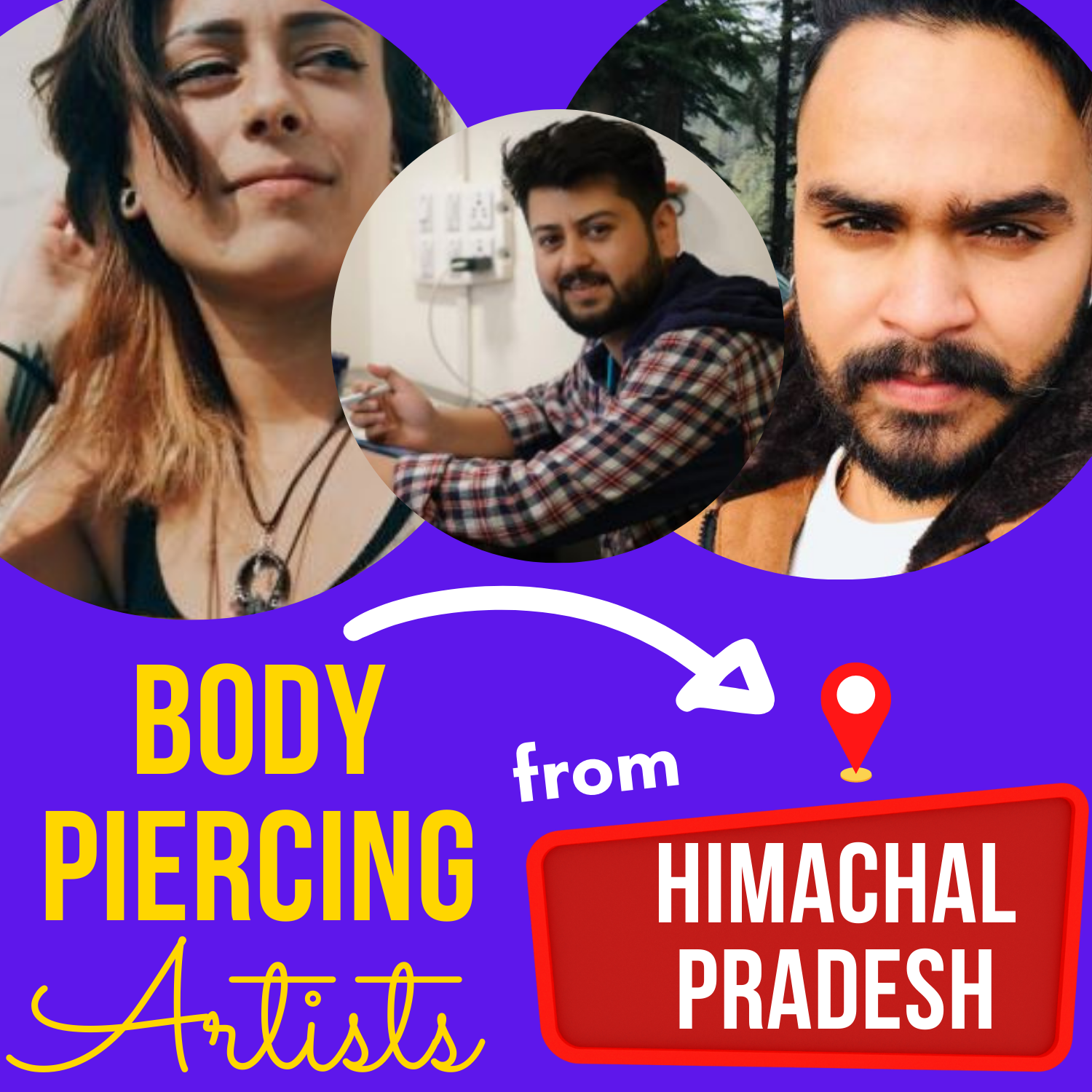 Body Piercings from Himachal Pradesh to visit now!