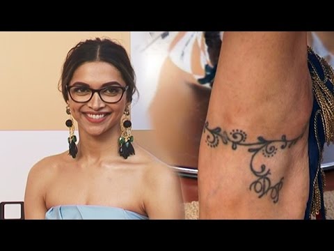 Deepika Padukone Tattoos with meaning- ankle tattoo