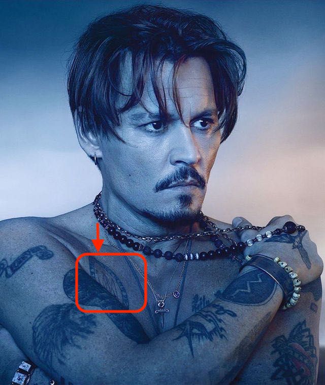 Johnny Depp Brothers Tattoo