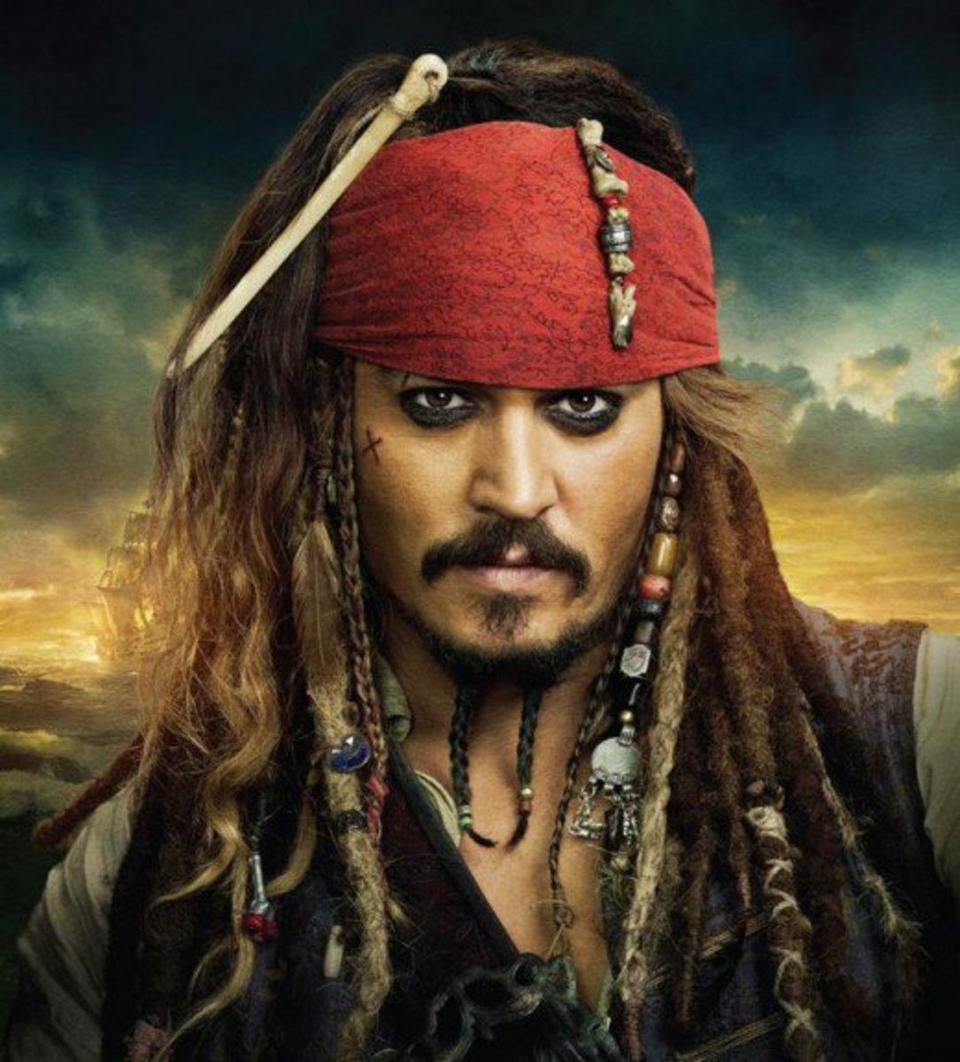 Johnny Depp - Pirates of the Carribean Sea