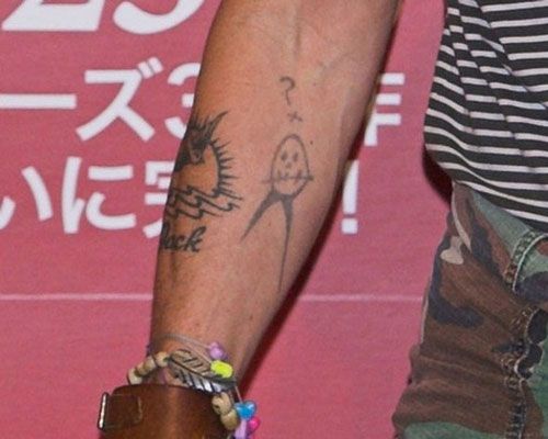 Johnny Depp The Brave Tattoo