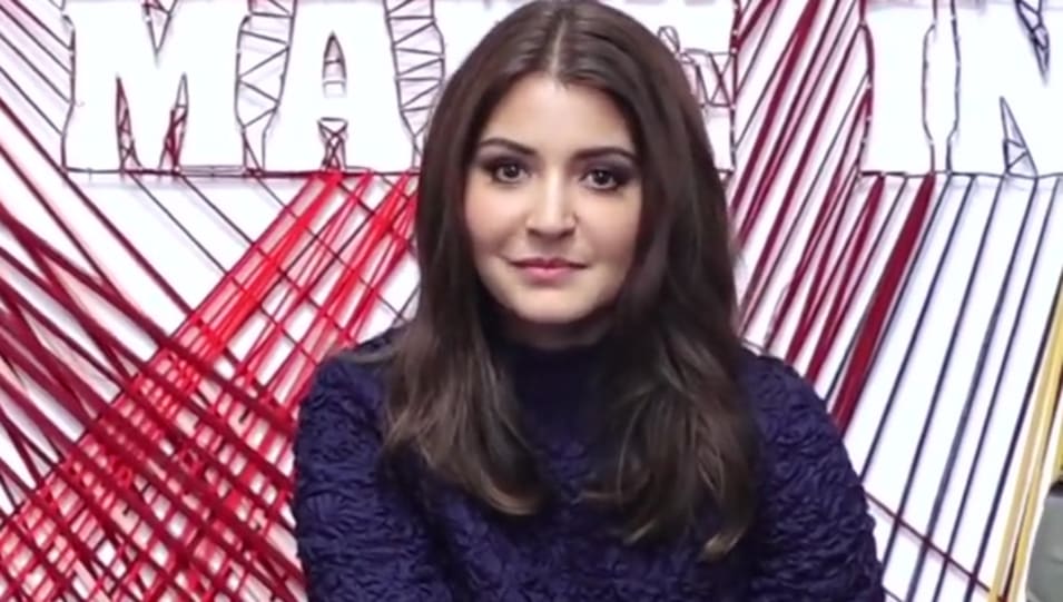Anushka Sharma - Mid-length with middle partition