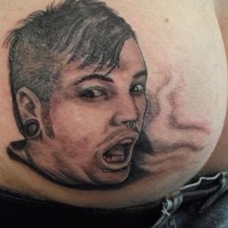 24 sexy butt tattoo face