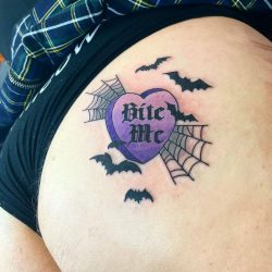 Bat Butt Tattoo