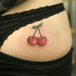 Cherry Butt Tattoo