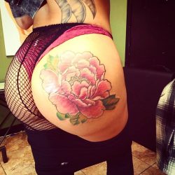 24 Sexy Butt Tattoos | Rose Butt Tattoo
