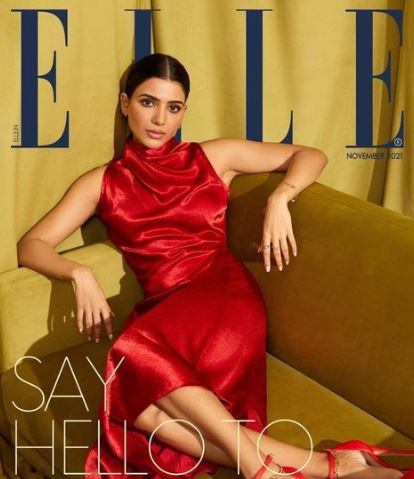 Samantha Prabhu featured on magazine cover