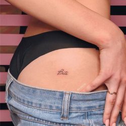Small Butt tattoos