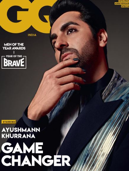 Ayushmann Khurana featured on a magazine cover