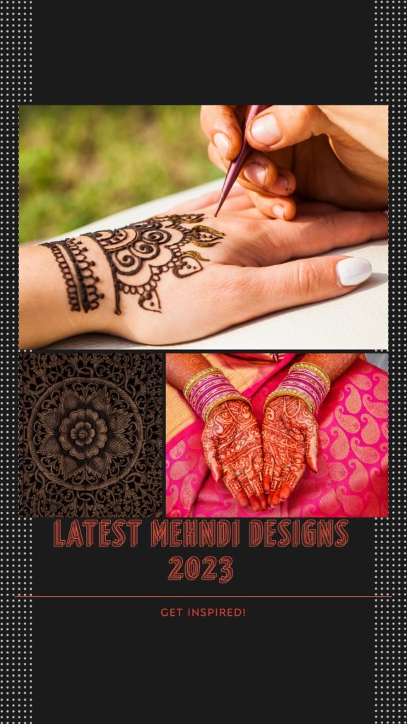 24 Latest Mehndi Design 2023
