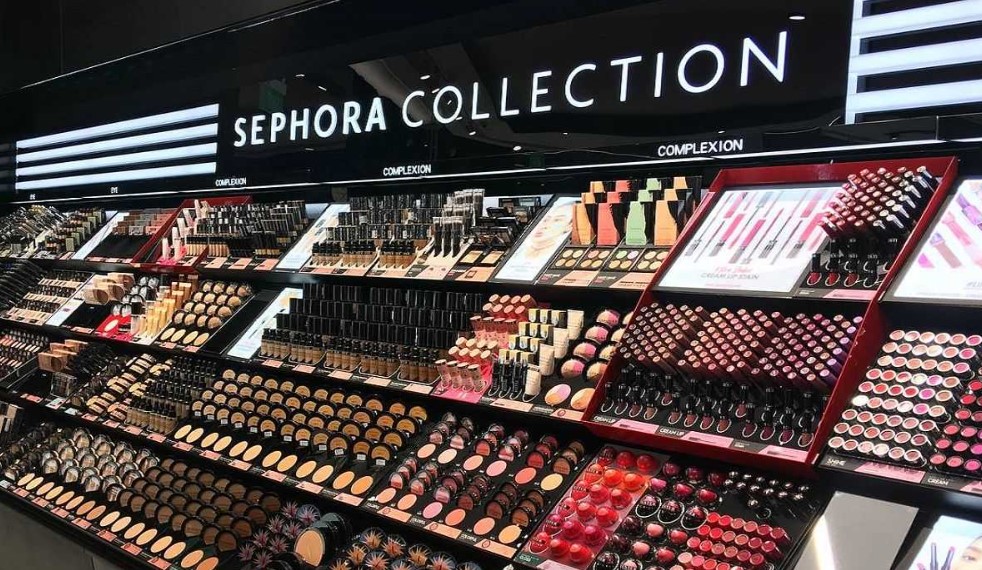 A picture of Sephora's beauty store in India