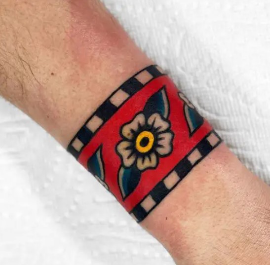 Bracelet Hand Coverup Tattoo