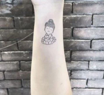 Buddha Good Luck Tattoo for Men