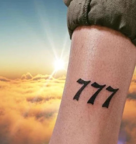 Lucky Number Tattoo For Men