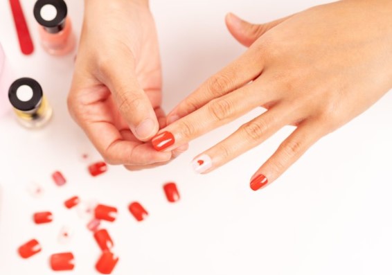 Nail Extensions Removal Process